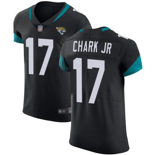 Jaguars #17 DJ Chark Jr Black Team Color Men's Stitched Football Vapor Untouchable Elite Jersey Jaguars #17 DJ Chark Jr Black Team Color Men's Stitched Football Vapor Untouchable Elite Jersey
