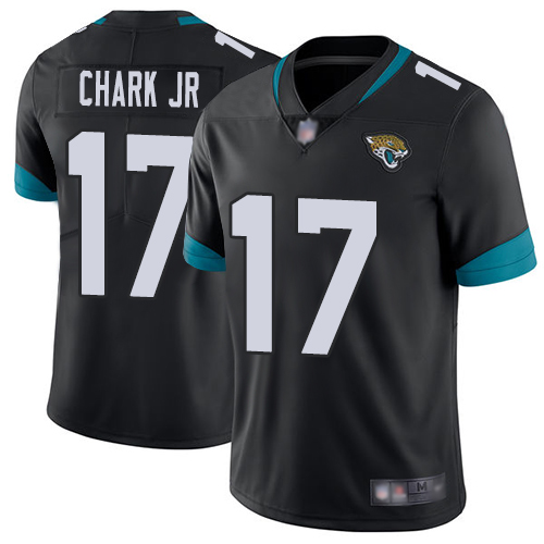 Jaguars #17 DJ Chark Jr Black Team Color Men's Stitched Football Vapor Untouchable Limited Jersey Jaguars #17 DJ Chark Jr Black Team Color Men's Stitched Football Vapor Untouchable Limited Jersey