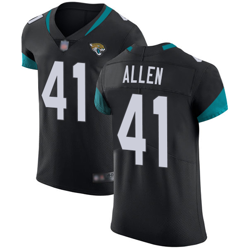 Jaguars #41 Josh Allen Black Team Color Men's Stitched Football Vapor Untouchable Elite Jersey Jaguars #41 Josh Allen Black Team Color Men's Stitched Football Vapor Untouchable Elite Jersey