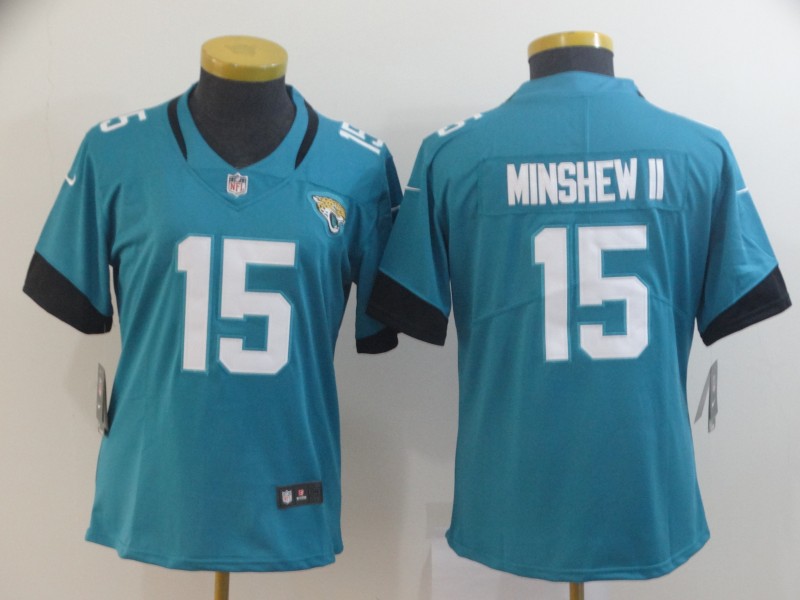 Jaguars 15 Gardner Minshew II Teal Women Vapor Untouchable Limited Jersey Jaguars 15 Gardner Minshew II Teal Women Vapor Untouchable Limited Jersey