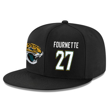 Jaguars 27 Leonard Fournette Black Adjustable Hat Jaguars 27 Leonard Fournette Black Adjustable Hat