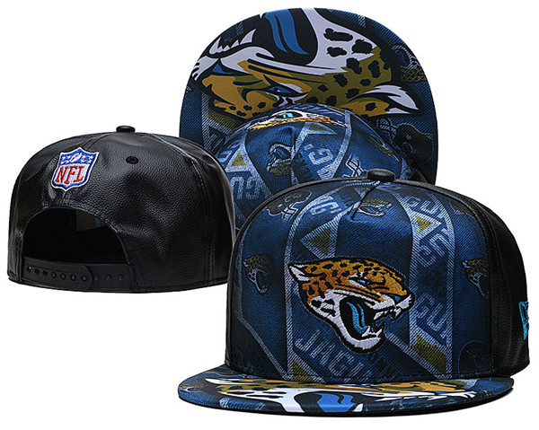 Jaguars Team Logo Adjustable Hat1 TX