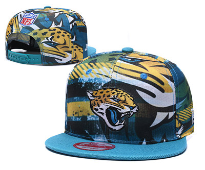 Jaguars Team Logo Blue Adjustable Hat TX