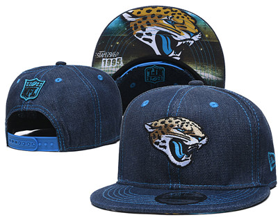 Jaguars Team Logo Navy Established Adjustable Hat YD