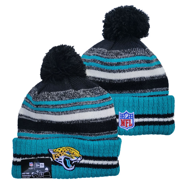 Jaguars Team Logo Pom Knit Hat YD