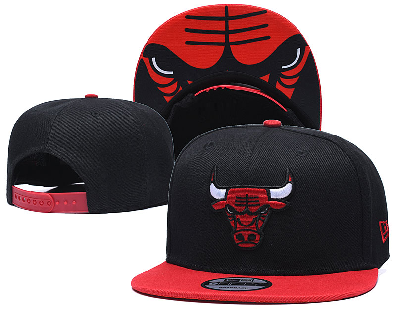 Jazz Team Logo Black Red Adjustable Hat TX
