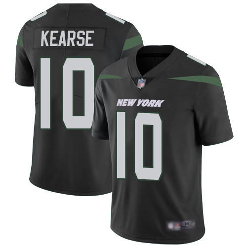 Jets #10 Jermaine Kearse Black Alternate Men's Stitched Football Vapor Untouchable Limited Jersey Jets #10 Jermaine Kearse Black Alternate Men's Stitched Football Vapor Untouchable Limited Jersey