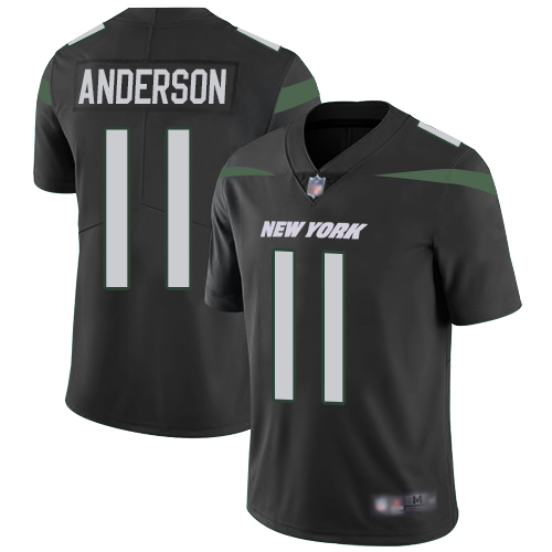 Jets #11 Robby Anderson Black Alternate Youth Stitched Football Vapor Untouchable Limited Jersey Jets #11 Robby Anderson Black Alternate Youth Stitched Football Vapor Untouchable Limited Jersey