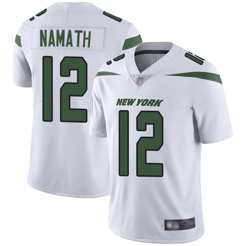 Jets #12 Joe Namath White Men's Stitched Football Vapor Untouchable Limited Jersey Jets #12 Joe Namath White Men's Stitched Football Vapor Untouchable Limited Jersey