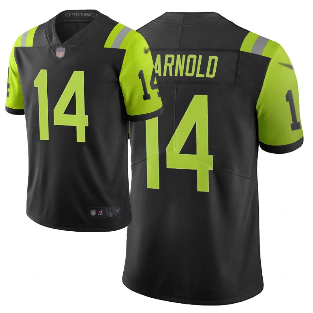 Jets #14 Sam Darnold Black Men's Stitched Football Limited City Edition Jersey Jets #14 Sam Darnold Black Men's Stitched Football Limited City Edition Jersey