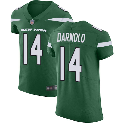 Jets #14 Sam Darnold Green Team Color Men's Stitched Football Vapor Untouchable Elite Jersey Jets #14 Sam Darnold Green Team Color Men's Stitched Football Vapor Untouchable Elite Jersey