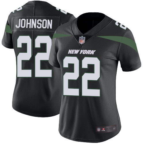 Jets #22 Trumaine Johnson Black Alternate Women's Stitched Football Vapor Untouchable Limited Jersey Jets #22 Trumaine Johnson Black Alternate Women's Stitched Football Vapor Untouchable Limited Jersey