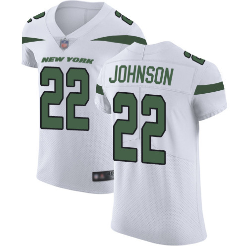 Jets #22 Trumaine Johnson White Men's Stitched Football Vapor Untouchable Elite Jersey Jets #22 Trumaine Johnson White Men's Stitched Football Vapor Untouchable Elite Jersey
