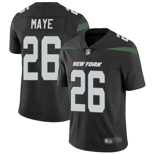 Jets #26 Marcus Maye Black Alternate Men's Stitched Football Vapor Untouchable Limited Jersey Jets #26 Marcus Maye Black Alternate Men's Stitched Football Vapor Untouchable Limited Jersey