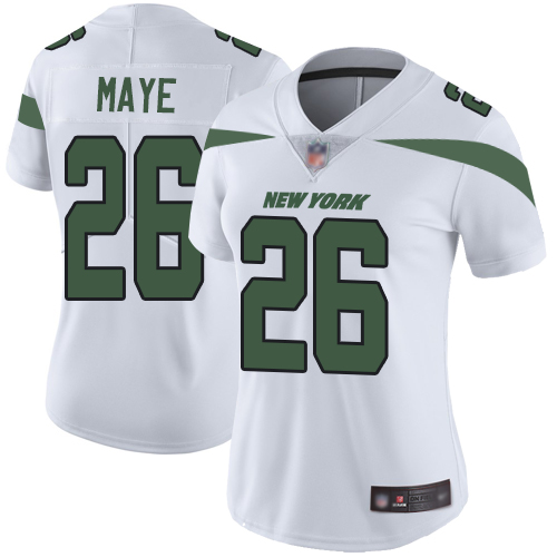 Jets #26 Marcus Maye White Women's Stitched Football Vapor Untouchable Limited Jersey Jets #26 Marcus Maye White Women's Stitched Football Vapor Untouchable Limited Jersey