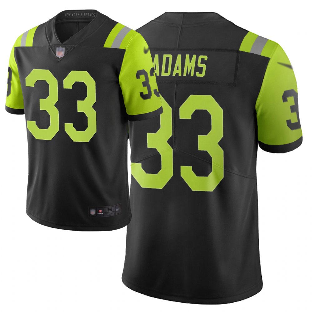 Jets #33 Jamal Adams Black Men's Stitched Football Limited City Edition Jersey Jets #33 Jamal Adams Black Men's Stitched Football Limited City Edition Jersey
