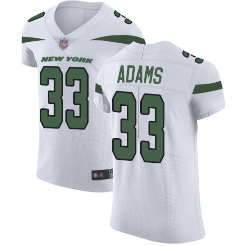 Jets #33 Jamal Adams White Men's Stitched Football Vapor Untouchable Elite Jersey Jets #33 Jamal Adams White Men's Stitched Football Vapor Untouchable Elite Jersey