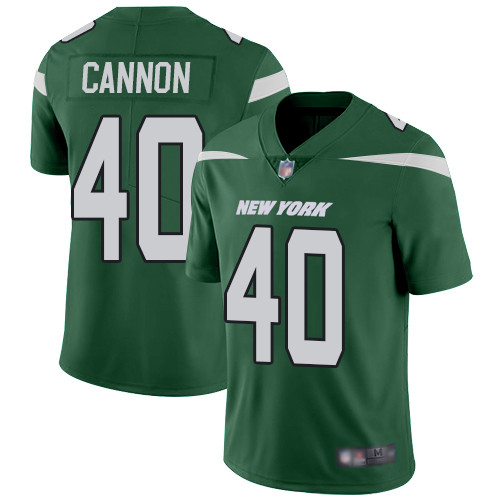 Jets #40 Trenton Cannon Green Team Color Men's Stitched Football Vapor Untouchable Limited Jersey Jets #40 Trenton Cannon Green Team Color Men's Stitched Football Vapor Untouchable Limited Jersey