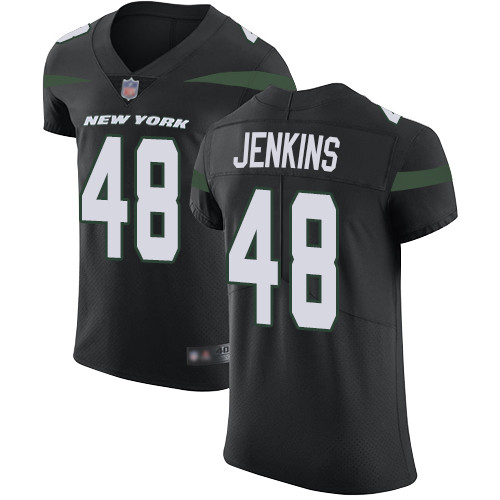 Jets #48 Jordan Jenkins Black Alternate Men's Stitched Football Vapor Untouchable Elite Jersey Jets #48 Jordan Jenkins Black Alternate Men's Stitched Football Vapor Untouchable Elite Jersey