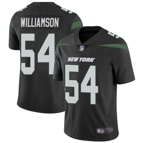 Jets #54 Avery Williamson Black Alternate Men's Stitched Football Vapor Untouchable Limited Jersey Jets #54 Avery Williamson Black Alternate Men's Stitched Football Vapor Untouchable Limited Jersey