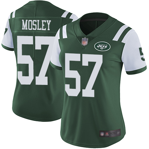 Jets #57 C.J. Mosley Green Team Color Women's Stitched Football Vapor Untouchable Limited Jersey Jets #57 C.J. Mosley Green Team Color Women's Stitched Football Vapor Untouchable Limited Jersey