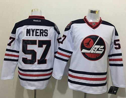 Jets #57 Tyler Myers White Heritage Classic Stitched NHL Jersey Jets #57 Tyler Myers White Heritage Classic Stitched NHL Jersey