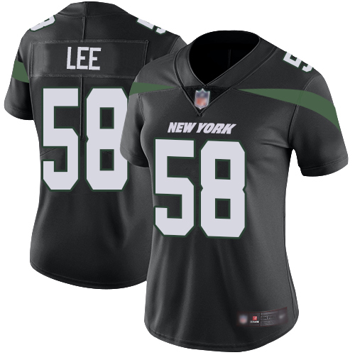 Jets #58 Darron Lee Black Alternate Women's Stitched Football Vapor Untouchable Limited Jersey Jets #58 Darron Lee Black Alternate Women's Stitched Football Vapor Untouchable Limited Jersey