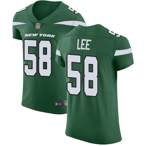Jets #58 Darron Lee Green Team Color Men's Stitched Football Vapor Untouchable Elite Jersey Jets #58 Darron Lee Green Team Color Men's Stitched Football Vapor Untouchable Elite Jersey