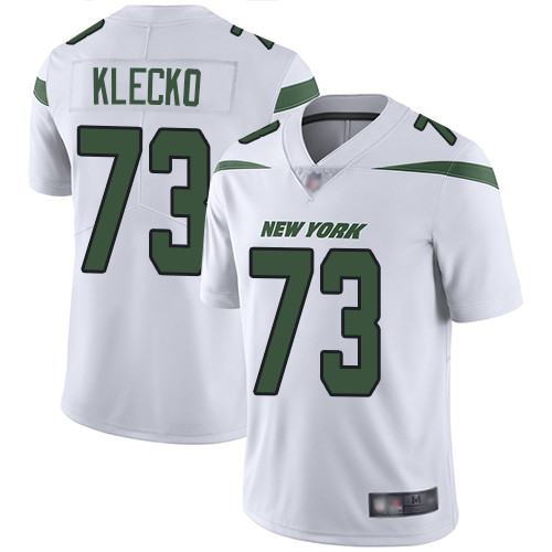Jets #73 Joe Klecko White Men's Stitched Football Vapor Untouchable Limited Jersey Jets #73 Joe Klecko White Men's Stitched Football Vapor Untouchable Limited Jersey