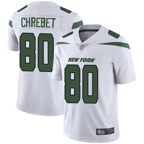 Jets #80 Wayne Chrebet White Men's Stitched Football Vapor Untouchable Limited Jersey Jets #80 Wayne Chrebet White Men's Stitched Football Vapor Untouchable Limited Jersey