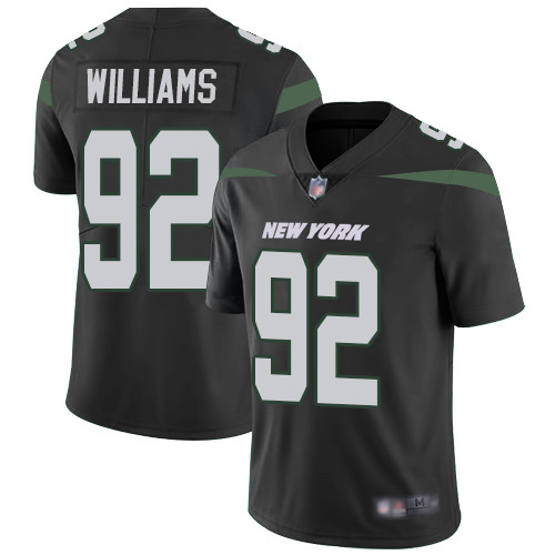 Jets #92 Leonard Williams Black Alternate Men's Stitched Football Vapor Untouchable Limited Jersey Jets #92 Leonard Williams Black Alternate Men's Stitched Football Vapor Untouchable Limited Jersey