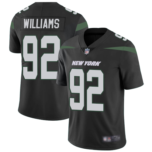 Jets #92 Leonard Williams Black Alternate Youth Stitched Football Vapor Untouchable Limited Jersey Jets #92 Leonard Williams Black Alternate Youth Stitched Football Vapor Untouchable Limited Jersey