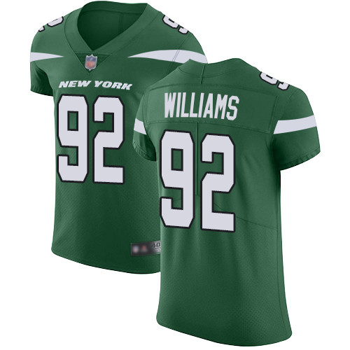 Jets #92 Leonard Williams Green Team Color Men's Stitched Football Vapor Untouchable Elite Jersey Jets #92 Leonard Williams Green Team Color Men's Stitched Football Vapor Untouchable Elite Jersey