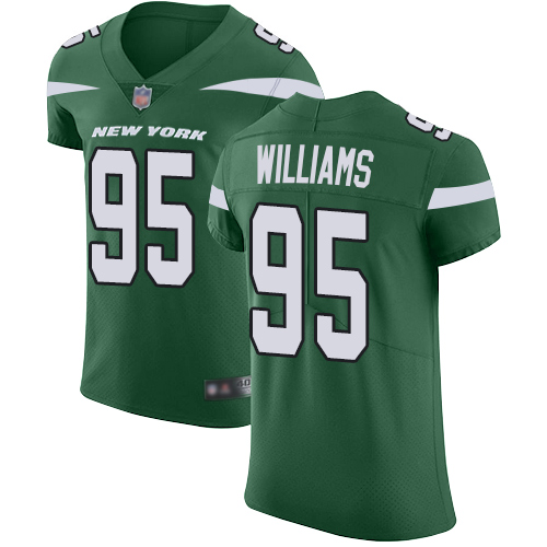 Jets #95 Quinnen Williams Green Team Color Men's Stitched Football Vapor Untouchable Elite Jersey Jets #95 Quinnen Williams Green Team Color Men's Stitched Football Vapor Untouchable Elite Jersey