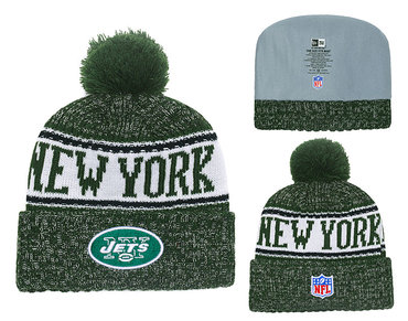 Jets Fresh Logo Fashion Knit Hat YD