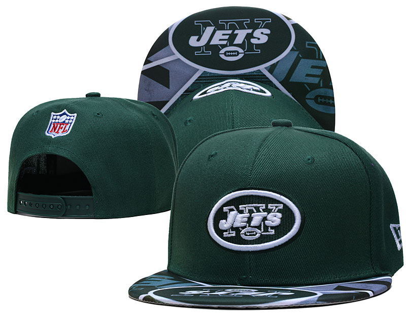 Jets Team logo Snapback Hat--LH
