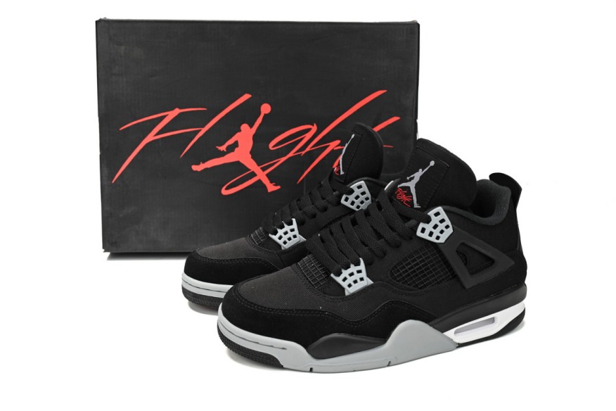 Jordan 4 Retro Black Canvas DH7138-006