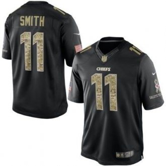 Kansas City Chiefs #11 Alex Smith Nike Black Salute To Service Jersey Kansas City Chiefs #11 Alex Smith Nike Black Salute To Service Jersey