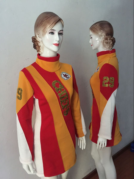 Kansas City Chiefs #29 Eric Berry NFL Player New Womens Windbreaker