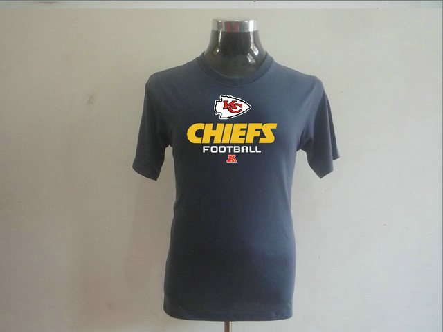 NEW NFL Kansas City Chiefs Big & Tall Critical Victory T-Shirt Grey