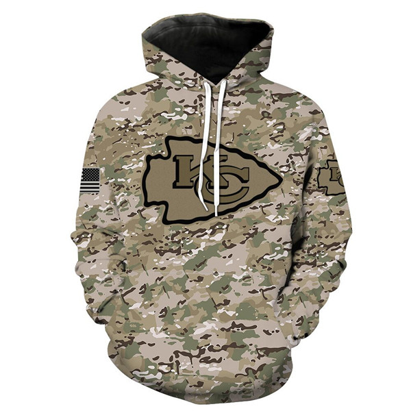 Kansas City Chiefs Camo Hoodie Kansas City Chiefs Camo Hoodie