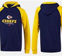Kansas City Chiefs Critical Victory Pullover Hoodie Dark Blue & Yellow