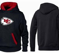 Kansas City Chiefs Logo Pullover Hoodie Black & Red Kansas City Chiefs Logo Pullover Hoodie Black & Red