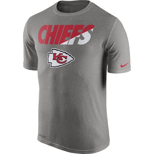 Kansas City Chiefs Nike Charcoal Legend Staff Practice Performance T-Shirt Kansas City Chiefs Nike Charcoal Legend Staff Practice Performance T-Shirt