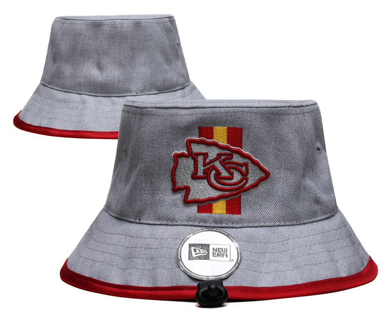 Kansas City Chiefs Stitched Bucket Fisherman Hats 0128
