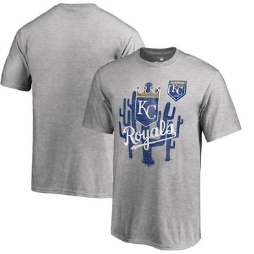 Kansas City Royals Fanatics Branded 2018 MLB Spring Training Vintage T Shirt Heather Gray Kansas City Royals Fanatics Branded 2018 MLB Spring Training Vintage T Shirt Heather Gray