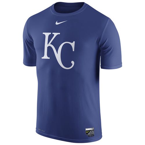 Kansas City Royals Nike Authentic Collection Legend Logo 1.5 Performance T-Shirt Royal Kansas City Royals Nike Authentic Collection Legend Logo 1.5 Performance T-Shirt Royal