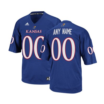 Kansas Jayhawks Blue Customized Jerseys Kansas Jayhawks Blue Customized Jerseys
