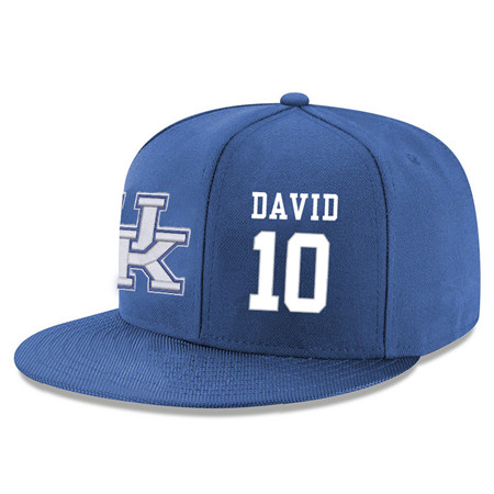 Kentucky Wildcats 10 Jonny David Blue Adjustable Hat