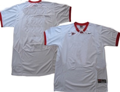 Kids' University of Houston Customized White Jersey Kids' University of Houston Customized White Jersey